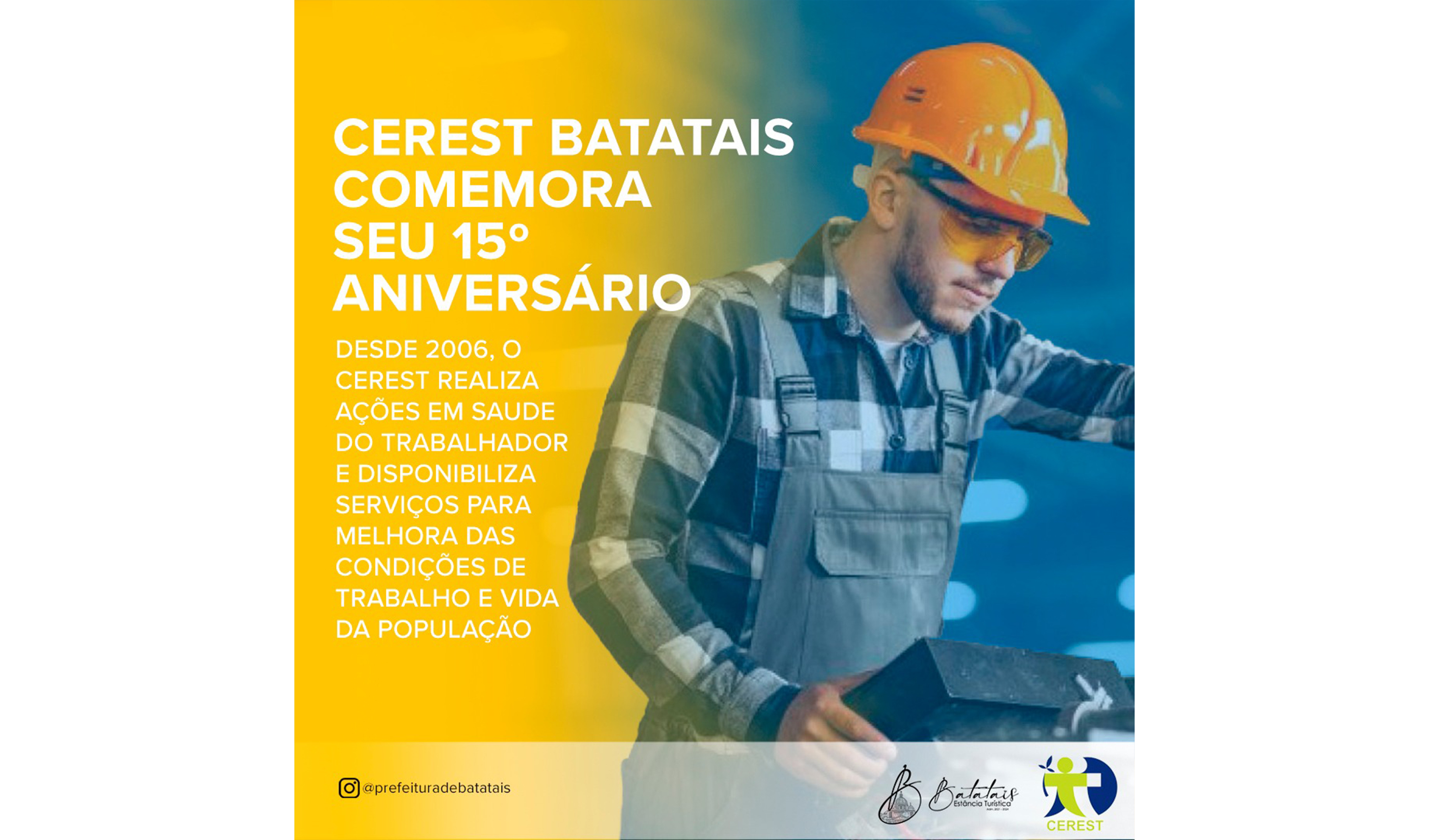 CEREST completa 15 anos!