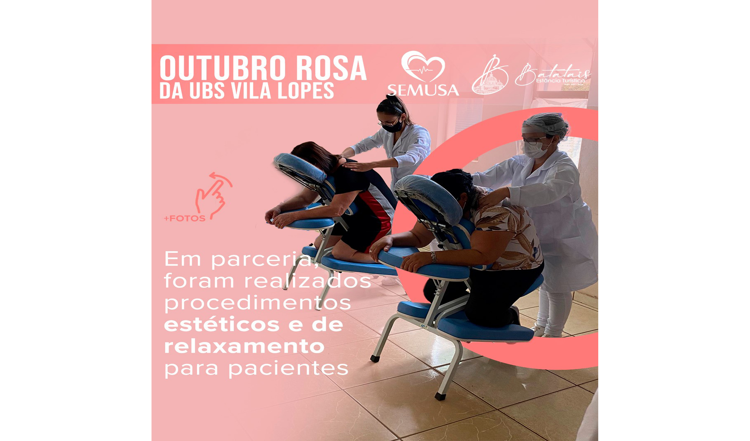 Outubro Rosa na UBS da Vila Lopes.