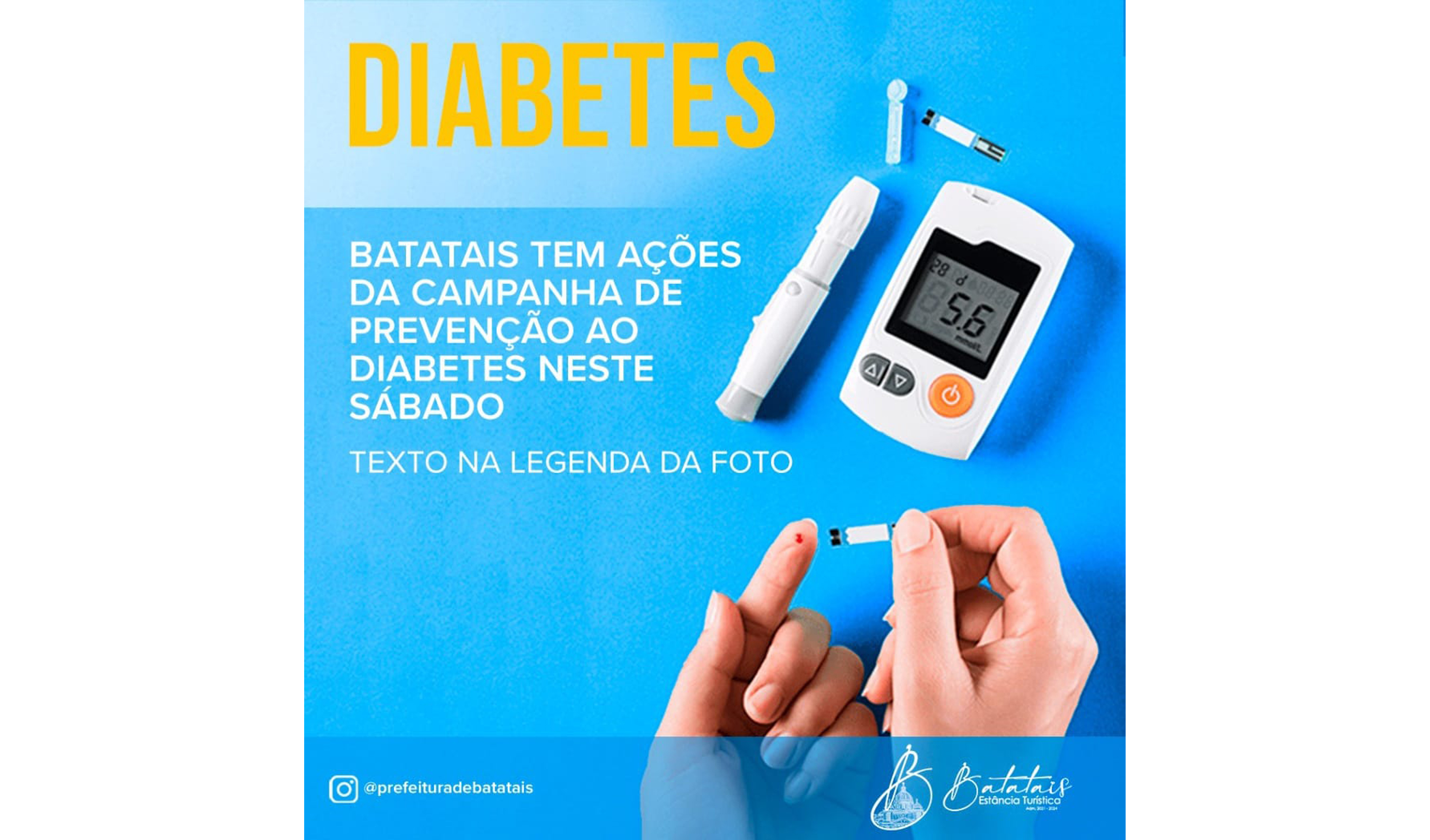 Diabetes: 14 de Novembro dia mundial de prevenção e controle