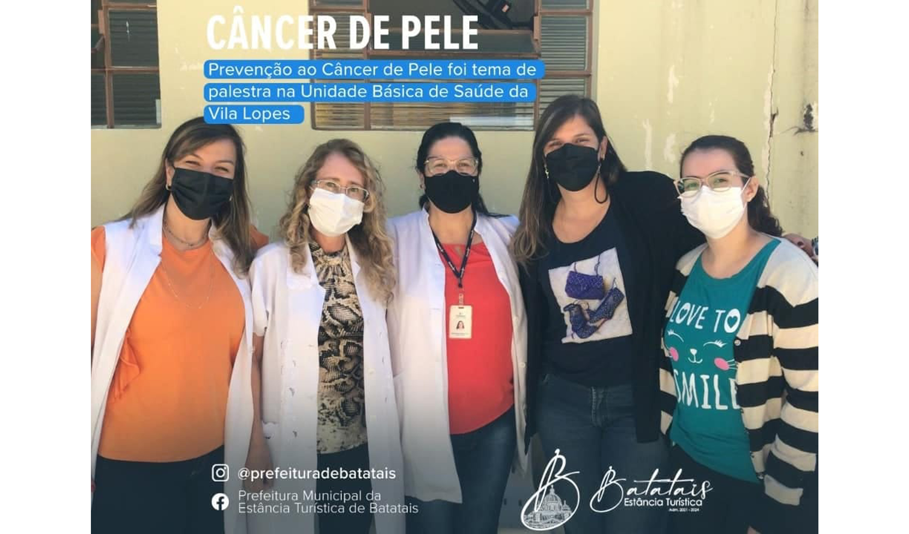 Prevenção ao Câncer de Pele foi tema de palestra na Unidade Básica de Saúde da Vila Lopes.