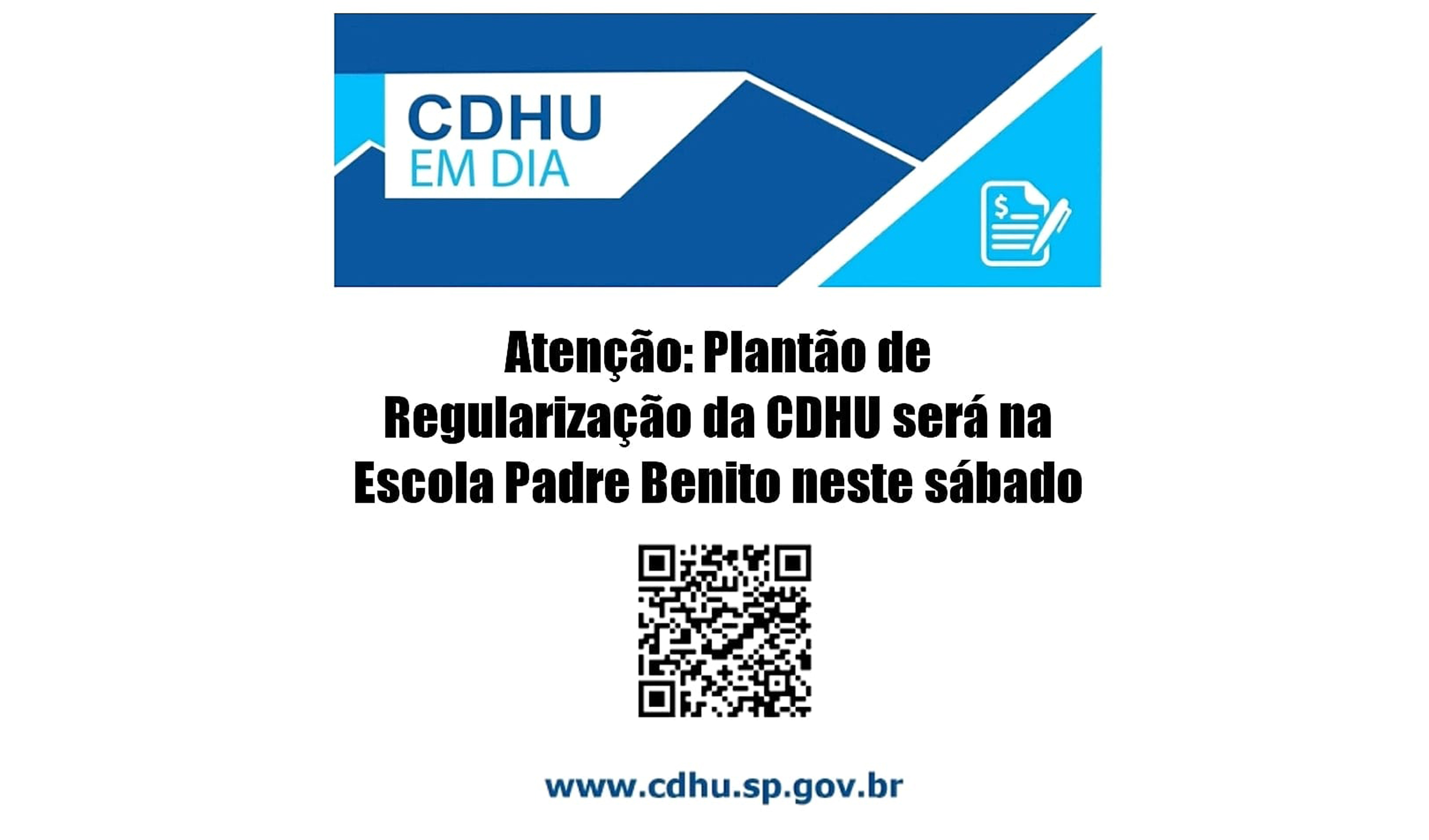 Mutirão de regularização CDHU