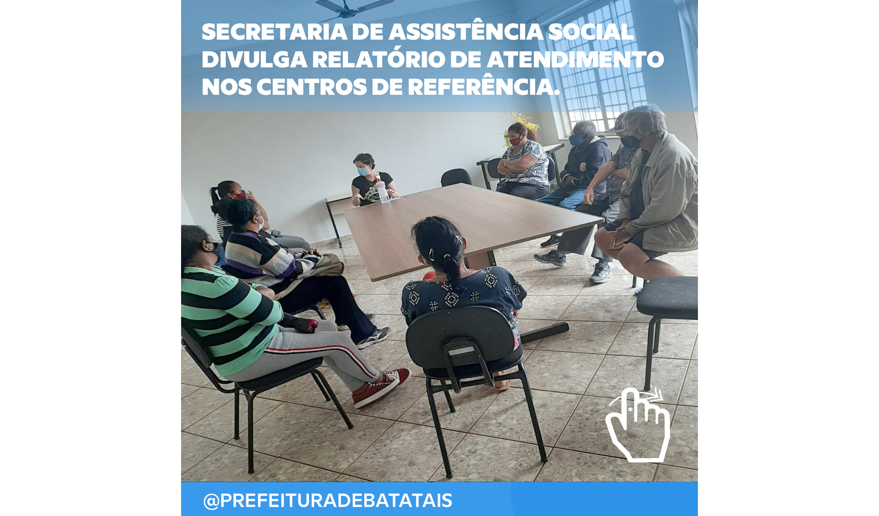 Secretaria de Assistência Social divulga relatório de atendimento nos centros de referência.