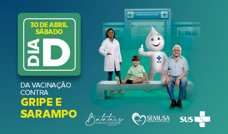 Este sábado é o Dia D da vacinação contra gripe e o sarampo.