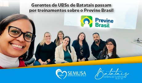 Gerentes de UBSs de Batatais passam por treinamento sobre o Previne Brasil.