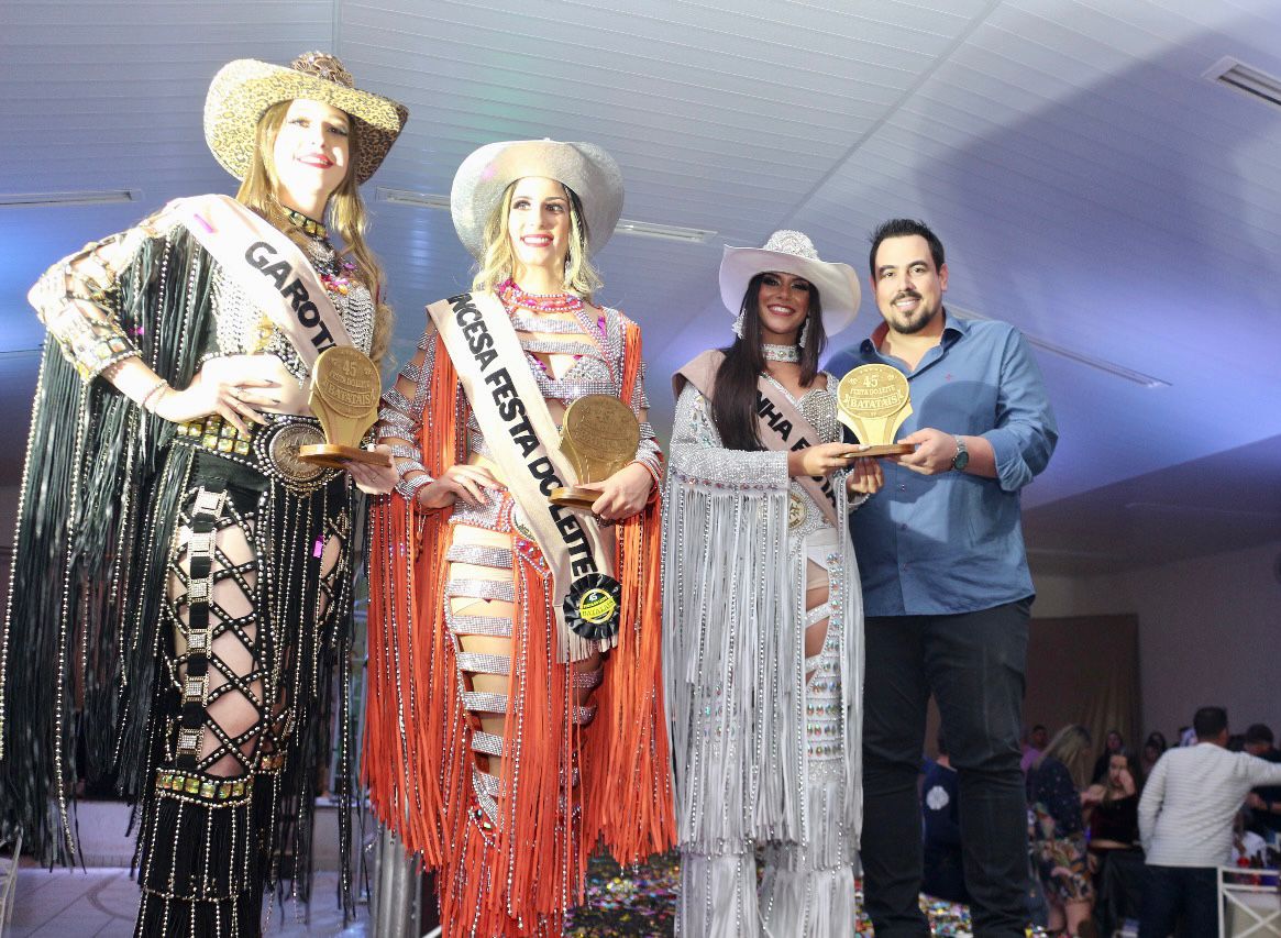 Em uma noite marcada por diversão, expectativa, glamour e o luxo dos trajes country, foi eleita a Corte da 45ª edição da Festa do Leite de Batatais.