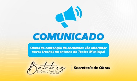 Obras de contenção de enchentes vão interditar novos trechos no entorno do Teatro Municipal; veja as mudanças.