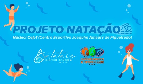 ‘Projeto Natação’, da Prefeitura de Batatais, estreia em agosto no Cejaf; veja como participar.