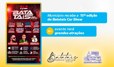 Município recebe a 15ª edição do Batatais Car Show