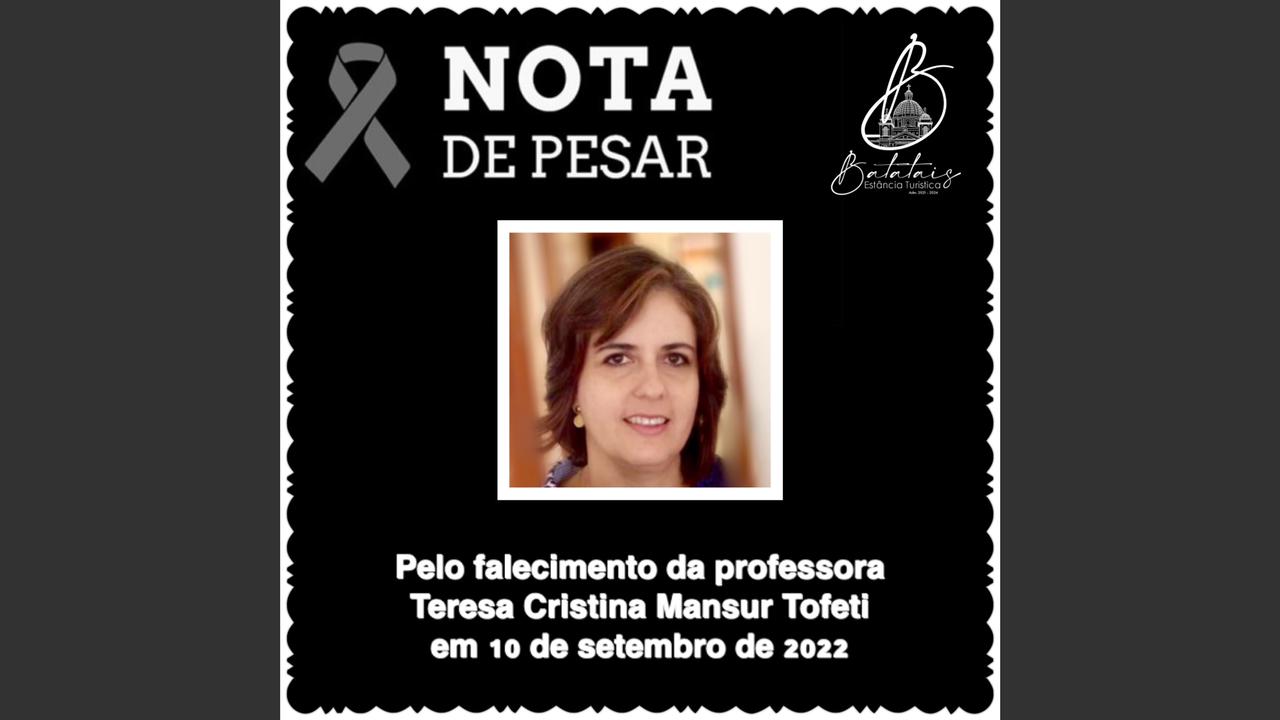 Nota de Pesar