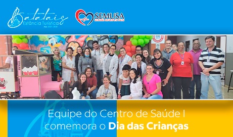 Centro de Saúde I promove festa em comemoração ao ‘Dia das Crianças’