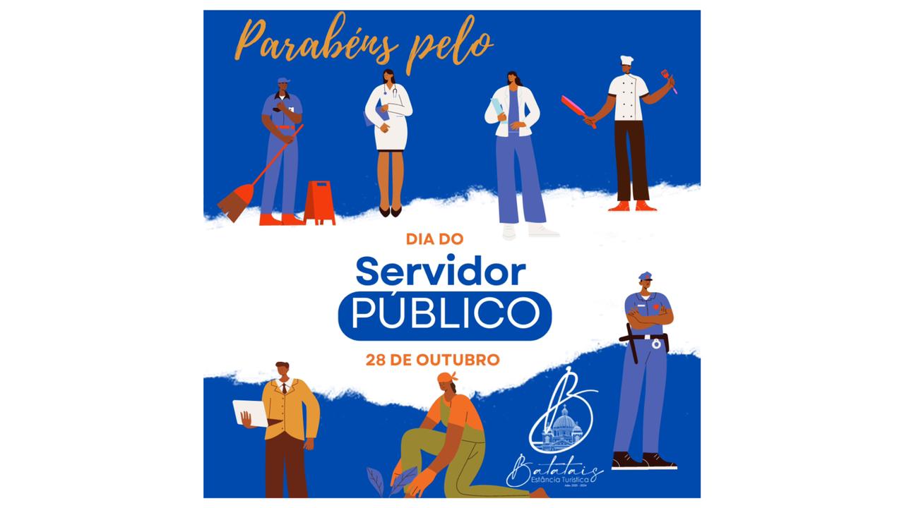 Parabéns, Servidores Públicos!