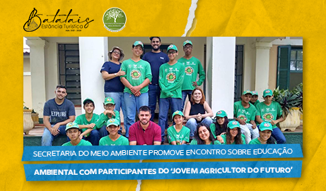 Secretaria do Meio Ambiente promove encontro sobre educação ambiental com participantes do ‘Jovem Agricultor do Futuro’