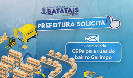 Prefeitura de Batatais solicita e Correios cria CEPs para ruas do bairro Garimpo