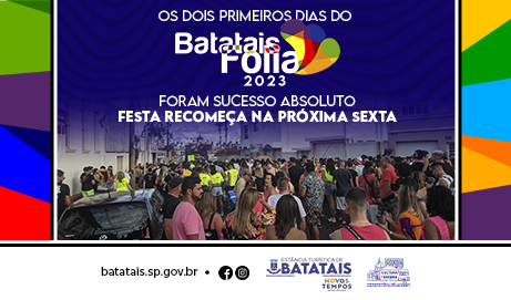 Os dois primeiros dias do Batatais Folia 2023 foram sucesso absoluto; festa recomeça na próxima sexta