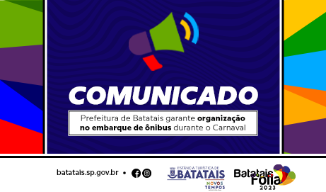 Prefeitura de Batatais garante organização no embarque de ônibus durante o Carnaval