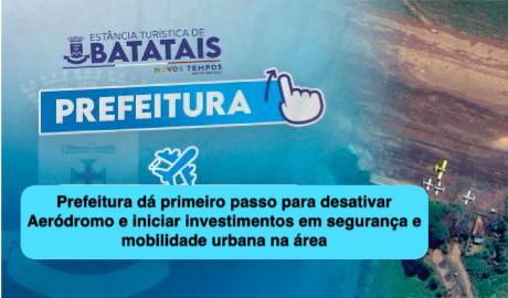 Prefeitura dá primeiro passo para desativar Aeródromo e iniciar investimentos em segurança e mobilidade urbana na área