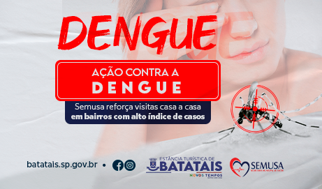 Ação contra a dengue: Secretaria de Saúde reforça visitas casa a casa em bairros com alto índice de casos