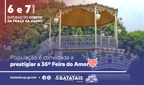 Participe da 36ª edição da Feira do Amor em Batatais e ajude projetos sociais locais