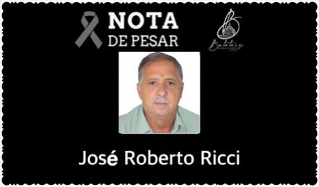 Prefeitura de Batatais decreta Luto Oficial de 3 dias pela morte do ex-presidente da Câmara Municipal José Roberto Ricci