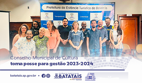 Conselho Municipal de Cultura toma posse para gestão 2023-2024