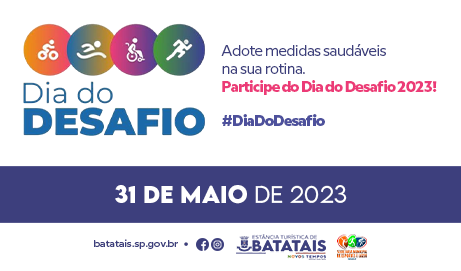 Participe da 29ª edição do Dia do Desafio - ‘Challenge Day’