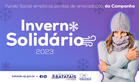 Fundo Social amplia os pontos de arrecadação da Campanha “Inverno Solidário”