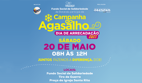 Fundo Social de Solidariedade de Batatais participa da Campanha do Agasalho promovida pela EPTV