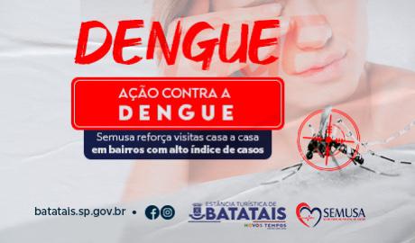 Batatais soma, em 2023, 253 casos confirmados de dengue; faça sua parte no combate à doença