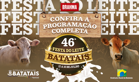 Confira a programação completa da 46ª Festa do Leite de Batatais