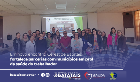 Cerest de Batatais realiza 4° edição do ‘Projeto de Matriciamento’ em prol da saúde do trabalhador