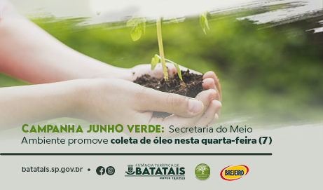 ‘Campanha Junho Verde’: Secretaria do Meio Ambiente promove coleta de óleo nesta quarta-feira (7)