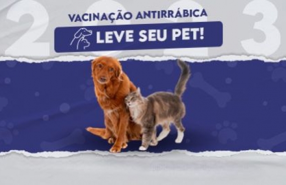 Vacinação antirrábica: leve seu pet!