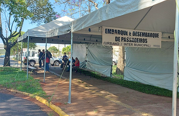 Prefeitura faz alteração temporária na rodoviária em decorrência da Feira do Livro