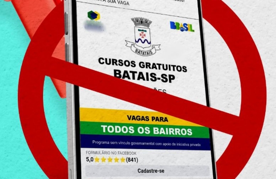 Prefeitura de Batatais alerta para golpe de cursos falsos