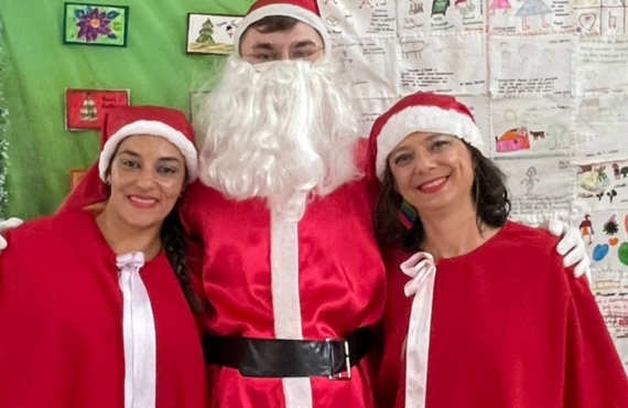 Festa de Natal do Projeto Renascer reúne 250 pessoas no CCI