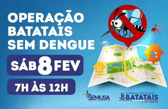 Prefeitura realizará operação contra a dengue em quatro bairros neste sábado