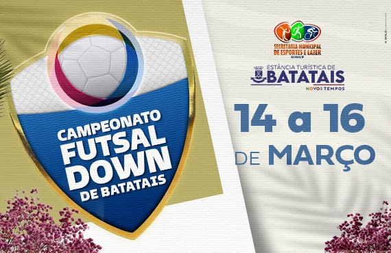 Campeonato de Futsal Down será realizado em Batatais de 14 a 16 de março